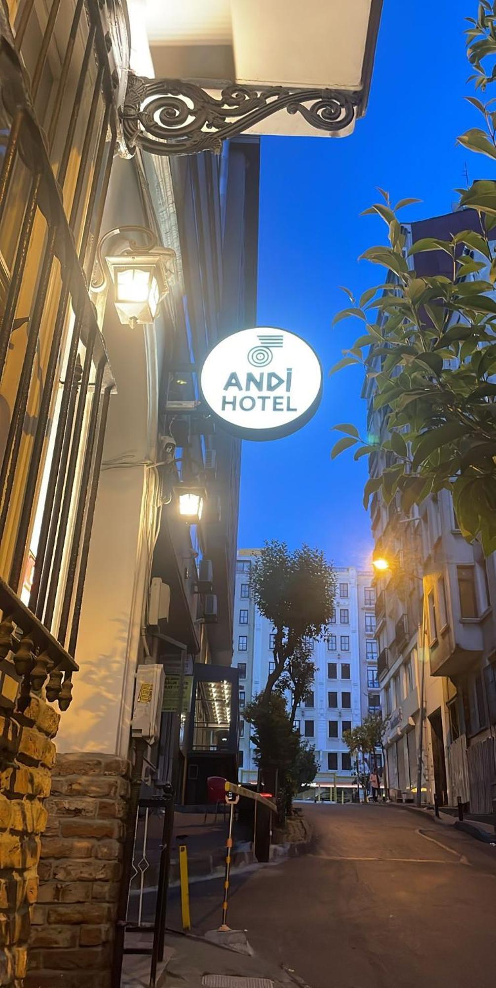 Andi Hotel อิสตันบูล ภายนอก รูปภาพ